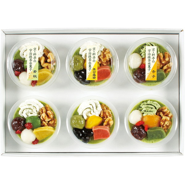 [京・料亭 わらびの里] 京料亭の宇治抹茶水菓子 [WU-50N]