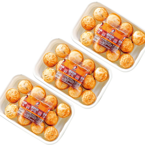 ご自宅用 九条ねぎのたこ焼き３トレーセット [TAKO-3]