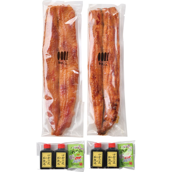 [川淀] 手焼活うなぎ蒲焼詰合せ2本入 [KYR1]
