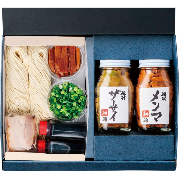 [中国料理耕治] 特製生ラーメンと酒肴ギフト[R-6]