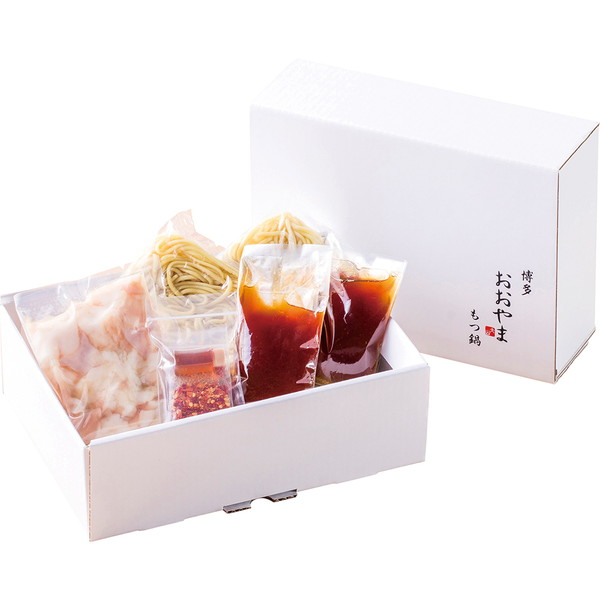 [博多もつ鍋おおやま] しょうゆ味（２人前）[OYM]