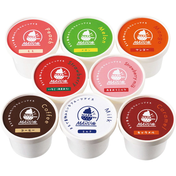 [糸島／ICE CREAM MARUde] 冬のカップジェラート [MHCGW]