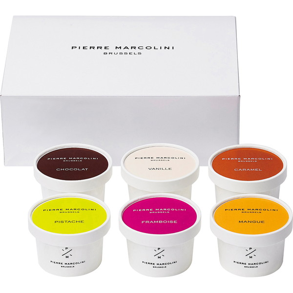 [ピエール マルコリーニ]  グラス ＆ ソルベ 6個入り [500135]