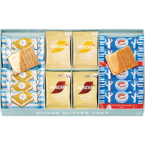 [シュガーバターの木] シュガーバターの木 ネスカフェ ホイップタイム 詰合せ２８袋入 [HS-D0]