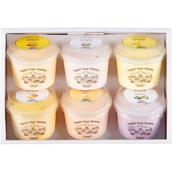 [ヨーグルト フォーシーズンズ] フルーツヨーグルトアソート6個 [FA-40]