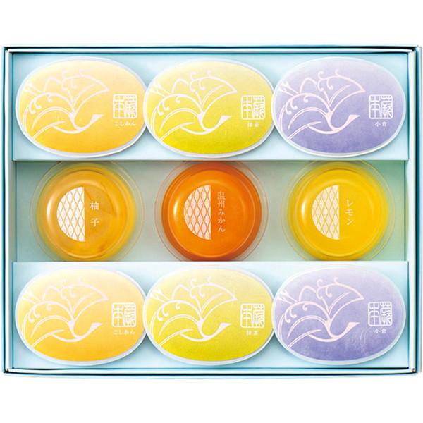[京菓匠鶴屋吉信]  本蕨・TSURU涼涼詰合せ（9個入） [HTT-9]