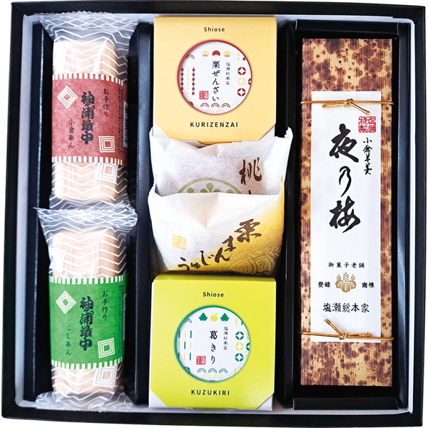 [塩瀬総本家] 塩瀬銘菓詰合せ [BM-30]