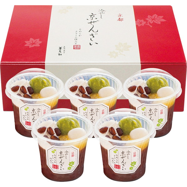 [京都 養老軒] 冷やし京ぜんざい [YF-KZB12]