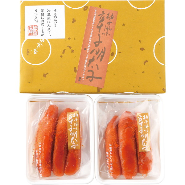 [田舎庵] 柚子風味辛子明太子 [YZ30]
