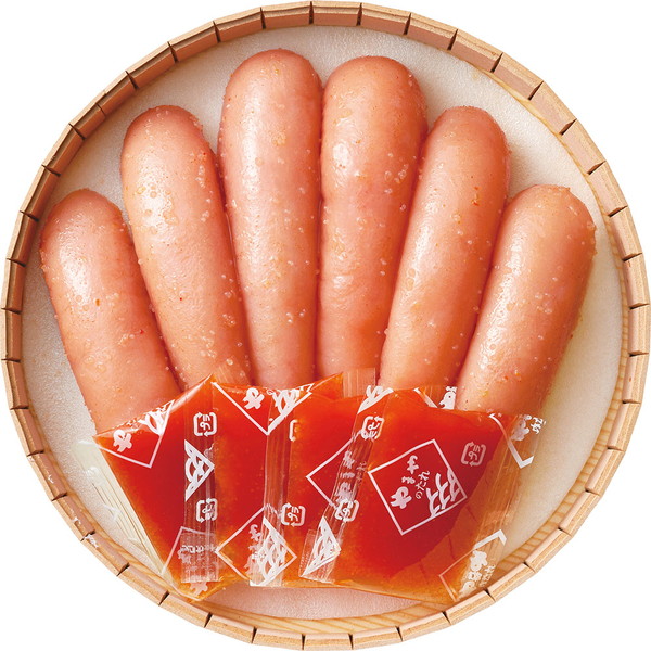 [やまや] 無着色辛子明太子（匠のたれ付き） [31384]