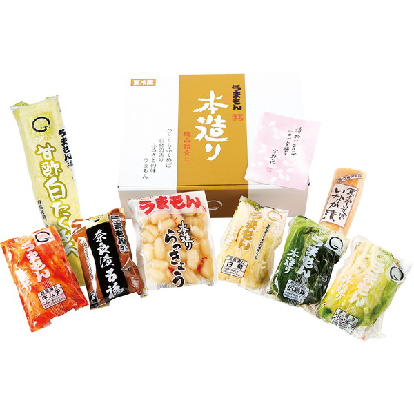 [うまもん]  こだわり漬物詰合せ8品 [029e]