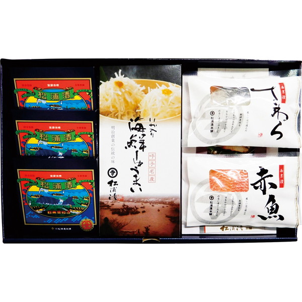 [松浦漬本舗] 松浦漬・西京漬・いか入り海鮮しゅうまい詰合せ [MSI-6]