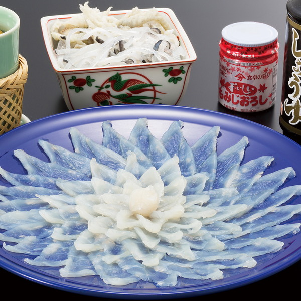 [ヤマモ水産] とらふぐ刺身セット（3人前） [JYF-100]