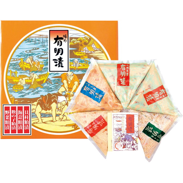 [有明漬本舗] 四色粕漬詰合せ [AS-32]