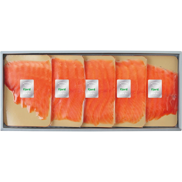 [王子サーモン] スモークサーモン詰合せ [SWH50]