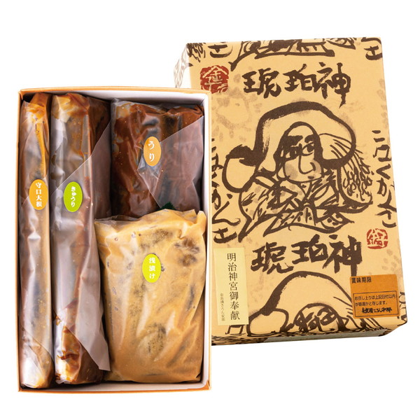 [奈良漬さろん安部] 奈良漬 琥珀神 [JY47]