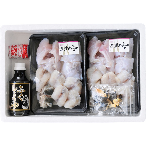 [下関ヤマモ水産] 国産ふぐちり満腹セット（5～6人前） [JKK5]