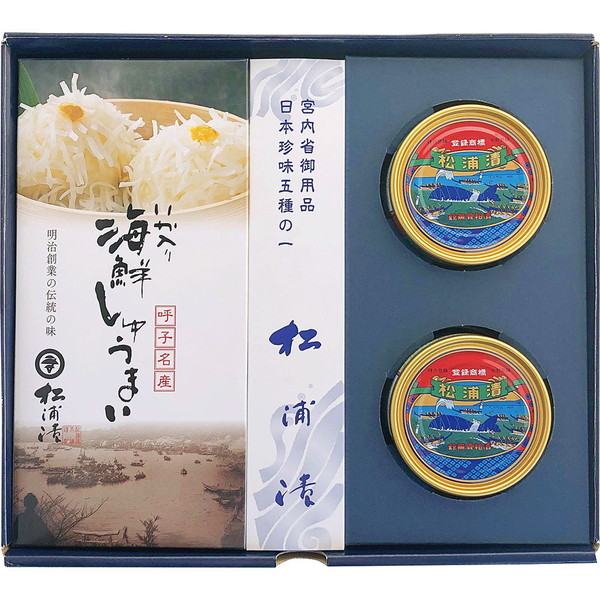 [松浦漬本舗] 松浦漬といか入海鮮しゅうまい詰合せ [MI-3]