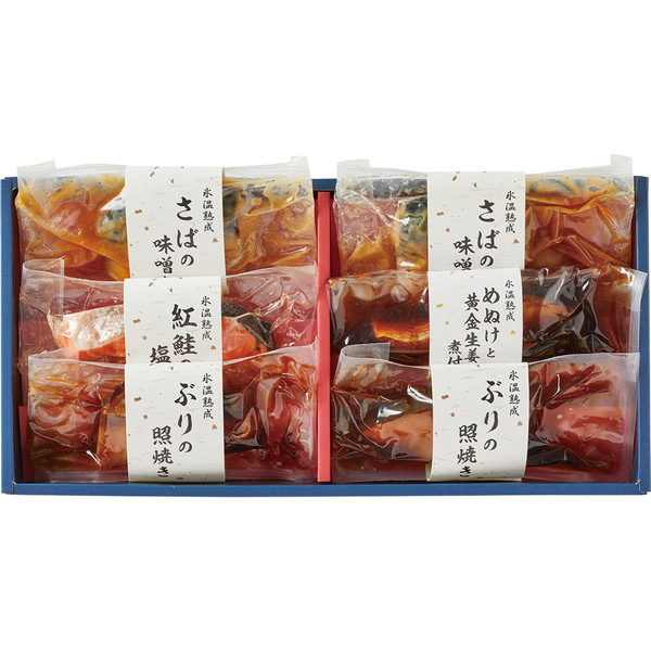ご自宅用 氷温熟成煮魚・焼魚ギフトセット６切 [NYG-6]