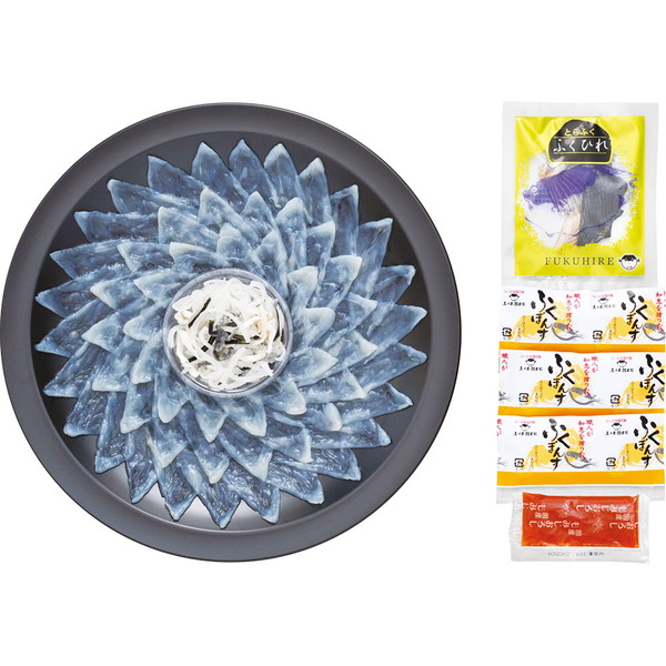 ご自宅用 「ふく太郎本部」 とらふく刺身セット（3人前）[24D]