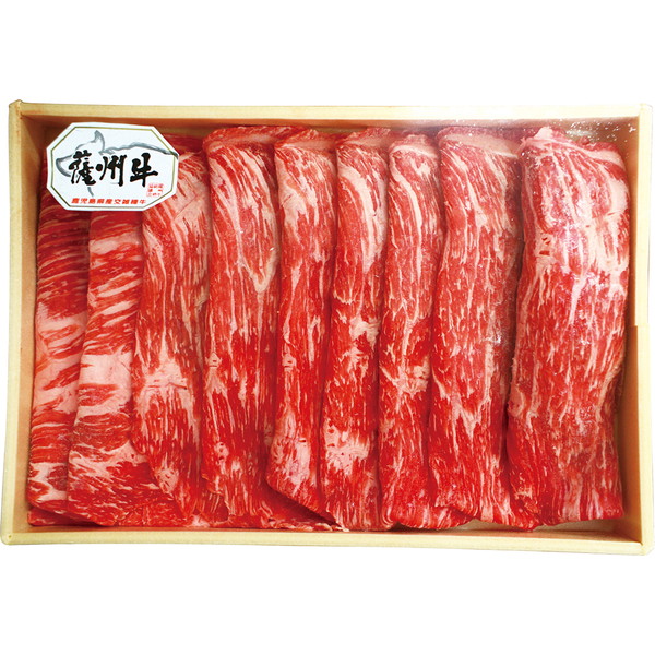 鹿児島県産薩州牛モモ すき焼き用 [JSGMS-50]