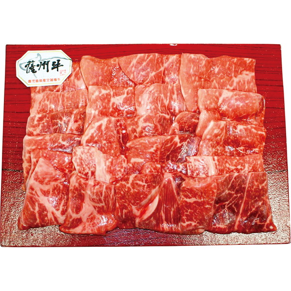 鹿児島県産薩州牛赤身 焼肉用 [JSGMY-50]