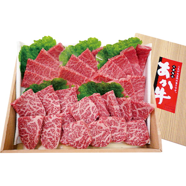 熊本産 熊本和牛あか牛 焼肉用 [KMA-60]