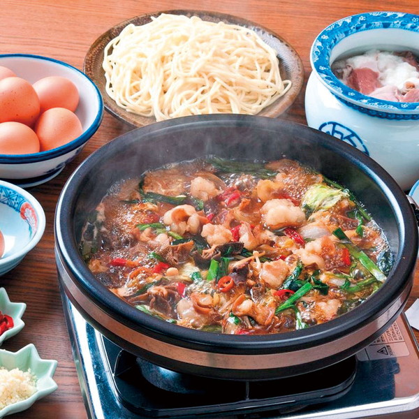 ご自宅用 「 万十屋」 すき焼風もつ鍋（3人前）[MM65]