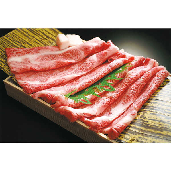 阿知須黒牛肩ロースうす切り[KR-100]