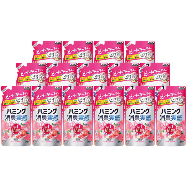 ご自宅用 [ハミング消臭実感] ローズ＆フローラルの香り詰替３７0ｍＬ [45022]
