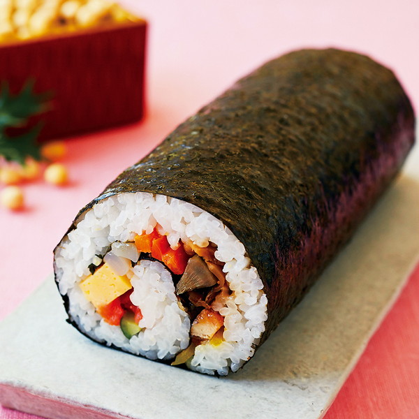 【店頭受取】[日本のさらだいとはん] 10品目の恵方巻 (ハーフ)