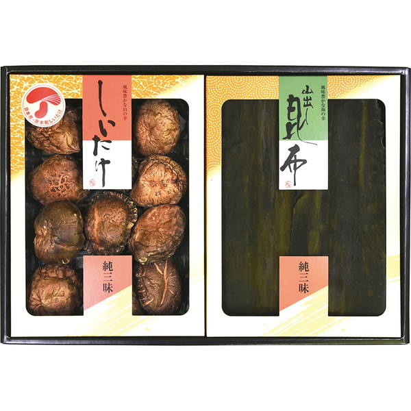 [兼貞] 椎茸・昆布詰合せ [NKS-50]
