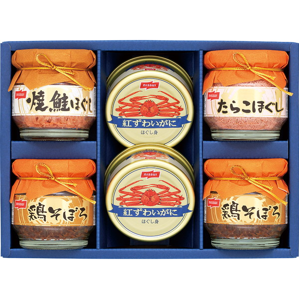[ニッスイ] かに缶詰・瓶詰セット [BK-30C]
