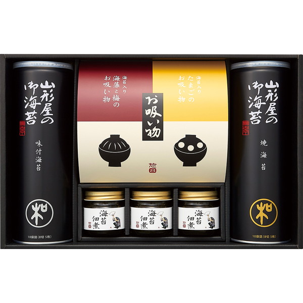 [山形屋海苔店] 海苔・お吸い物・海苔佃煮詰合せ [MTNF-500]