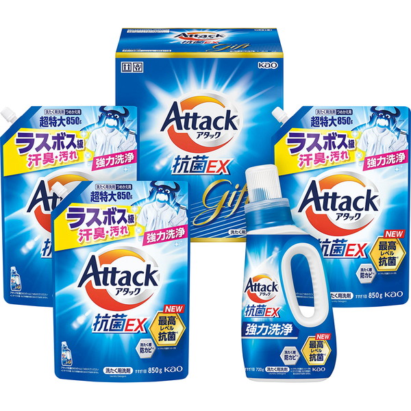 [アタック抗菌Ｅ×] アタック抗菌Ｅ×ギフト [ＫＡＲ３０]