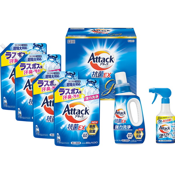 [アタック抗菌Ｅ×] アタック抗菌Ｅ×ギフト [ＫＡＲ４０]