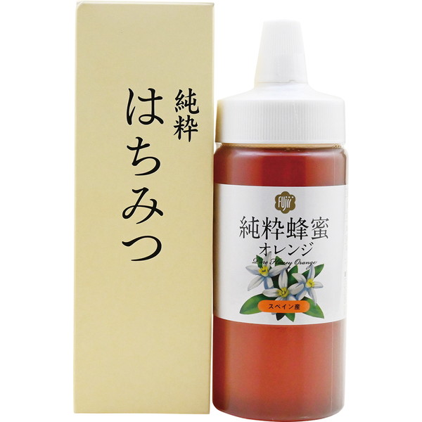[藤井養蜂場] スペイン産オレンジ蜂蜜350g [SO-13]