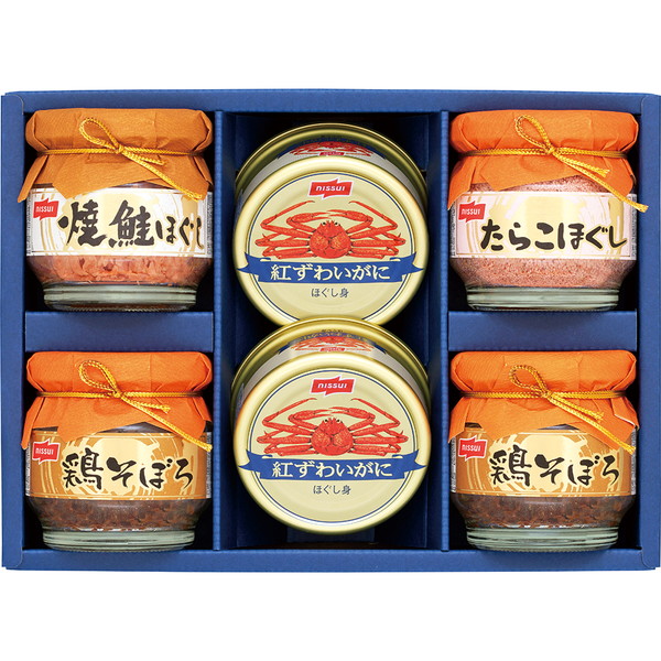 [ニッスイ] かに缶詰・瓶詰セット [BK-30C]