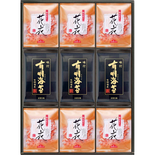 [ママパック] かつお本ぶし「花衣」・海苔詰合せ [MＨN-30]