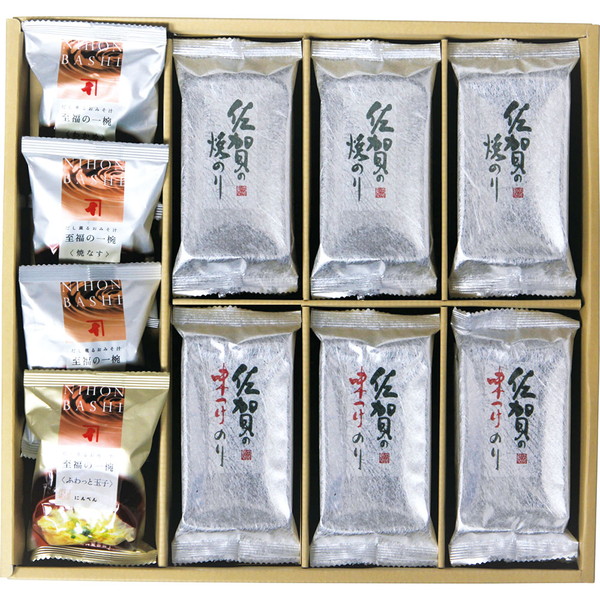 [サン海苔] 佐賀海苔・スープ詰合せ [ＫＮ-３ＳＧ]