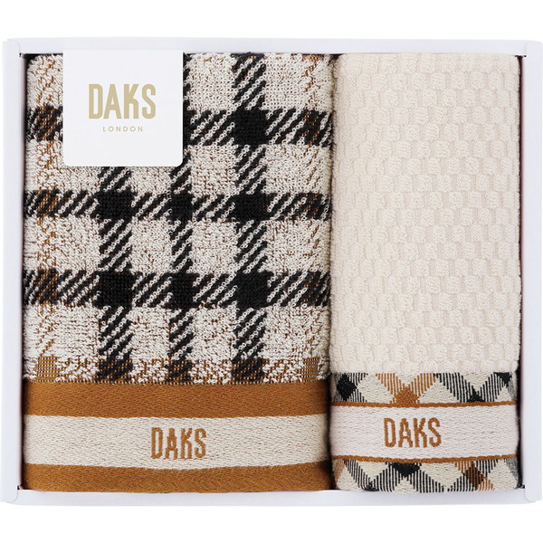[ダックス] タオルハンカチ・フェイスタオルセット [55-3089200]