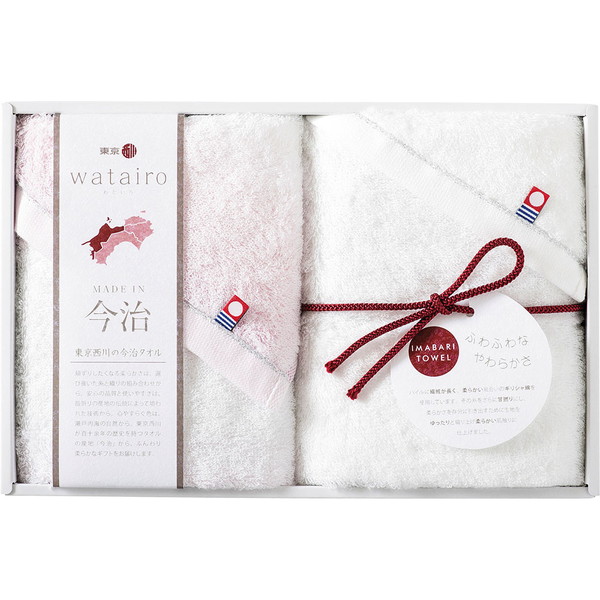 [わたいろ] フェイスタオルセット ピンク [TBF2997111]