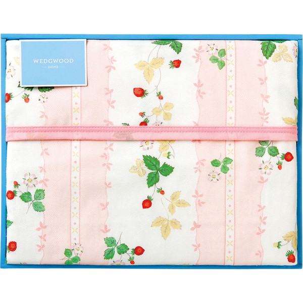 [ウェッジウッド] 綿毛布（毛羽部分） ピンク [FQ82601011]