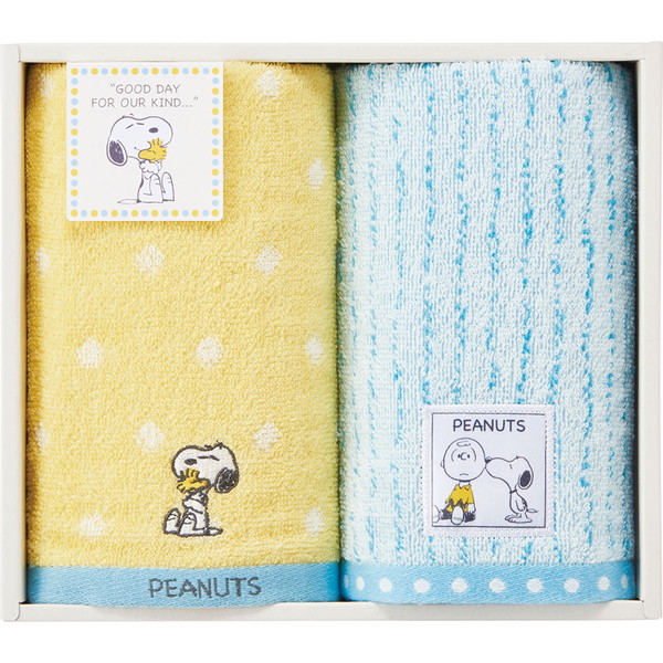 [ピーナッツ] フェイスタオルセット マルチ [TT84203054]