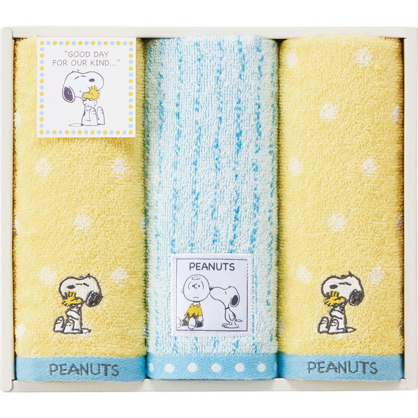 [ピーナッツ] フェイスタオルセット マルチ [TT84303054]