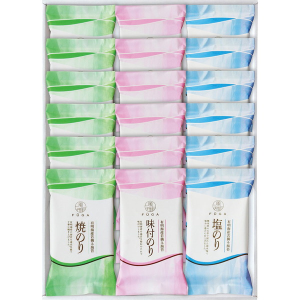 [風雅] 海苔ギフト詰合せ [若摘WZ-18]