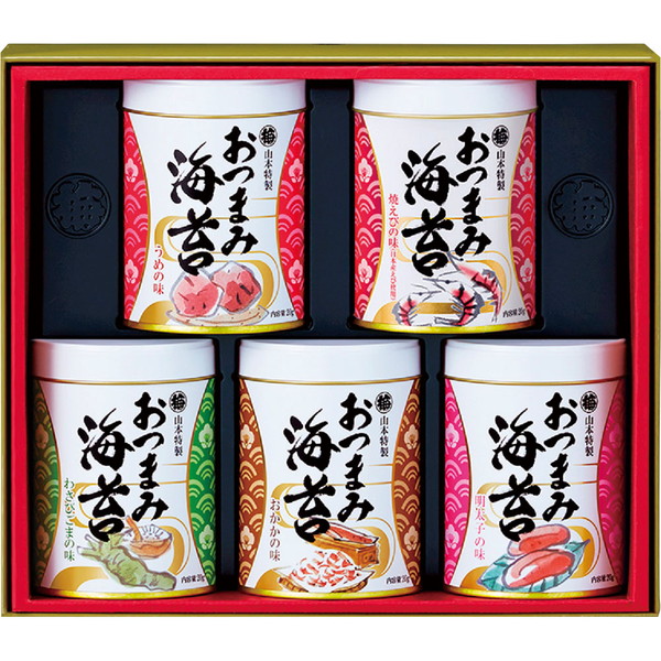 [山本海苔店] おつまみ海苔詰合せ [OR5]