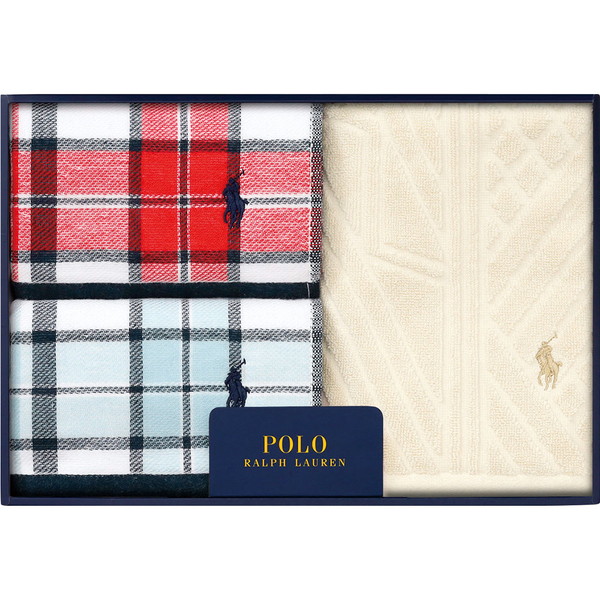 [ラルフローレン] タオルギフト オートミール [HMPOBATH8O20197]
