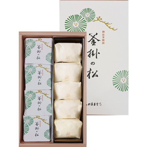 [石村萬盛堂] 献上鶴乃子・釜掛の松詰合せ　小