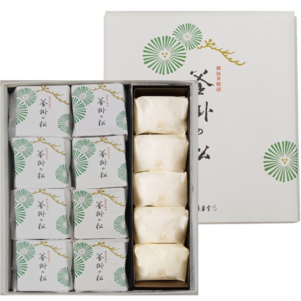 [石村萬盛堂] 献上鶴乃子・釜掛の松詰合せ　中